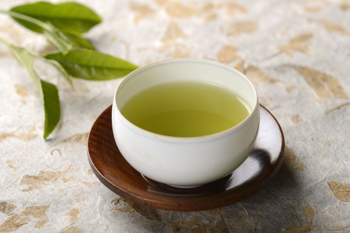 お茶の無料試飲あり