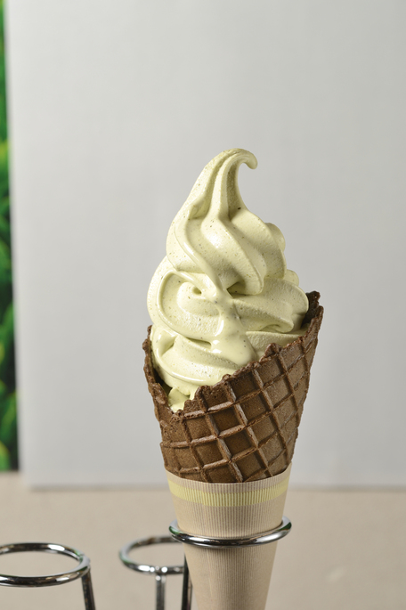 新茶シーズン限定!新茶のソフトクリーム