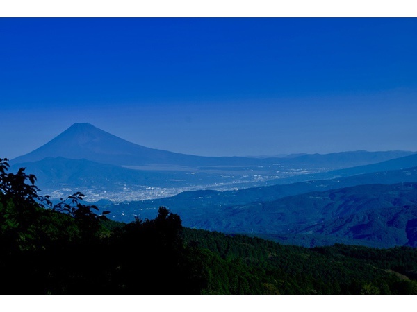 天城から見た富士山
