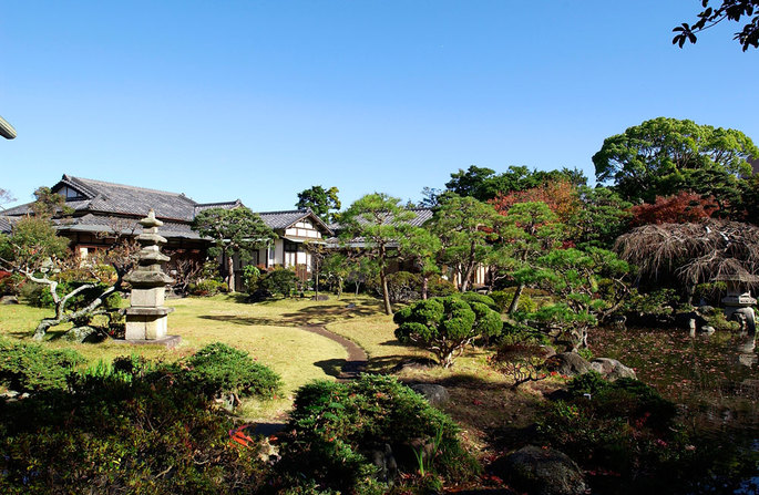 佐野美術館 庭園