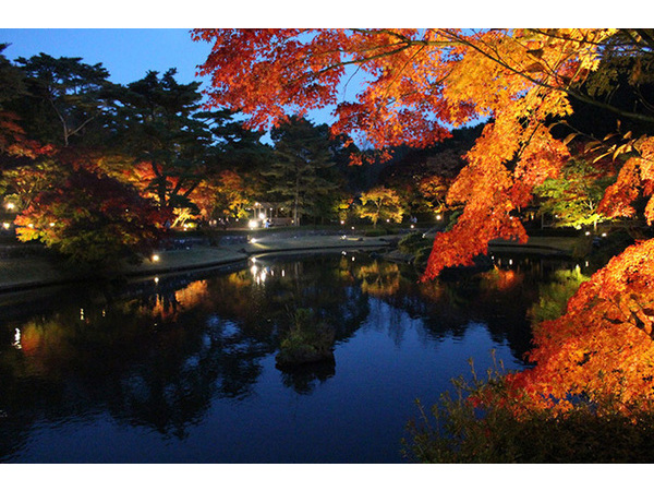 修善寺もみじまつり （修善寺 虹の郷　もみじライトアップ）